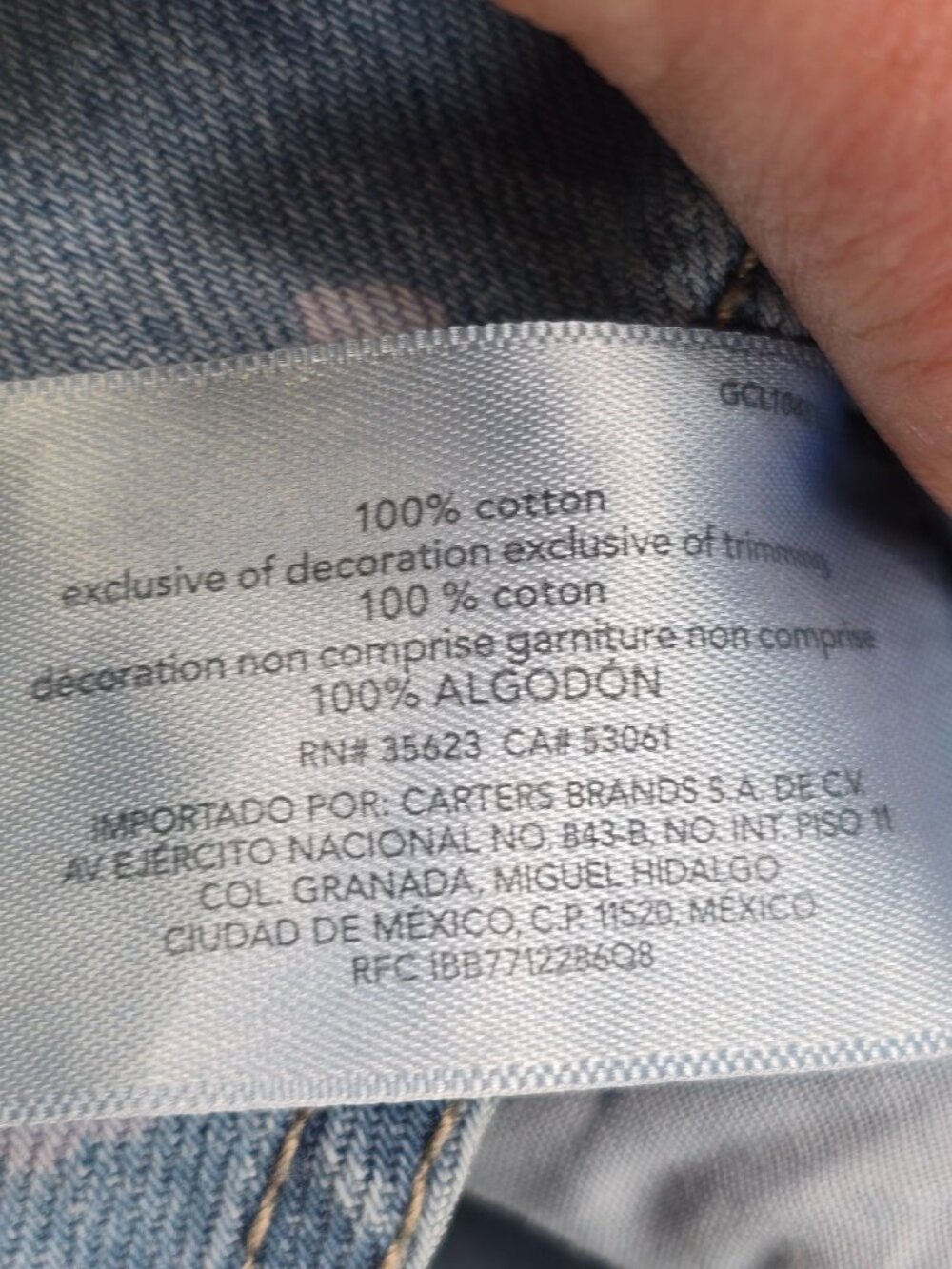 OshKosh Bgosh Toddler Denim Overalls 2T Heart Print 100% Cotton - Picture 4 of 6